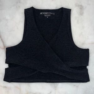 Beyond Yoga cross bra